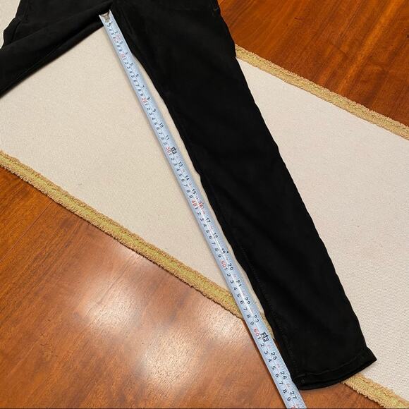 Good American Good Legs Suede-Like pants in black NWT - Picture 10 of 12